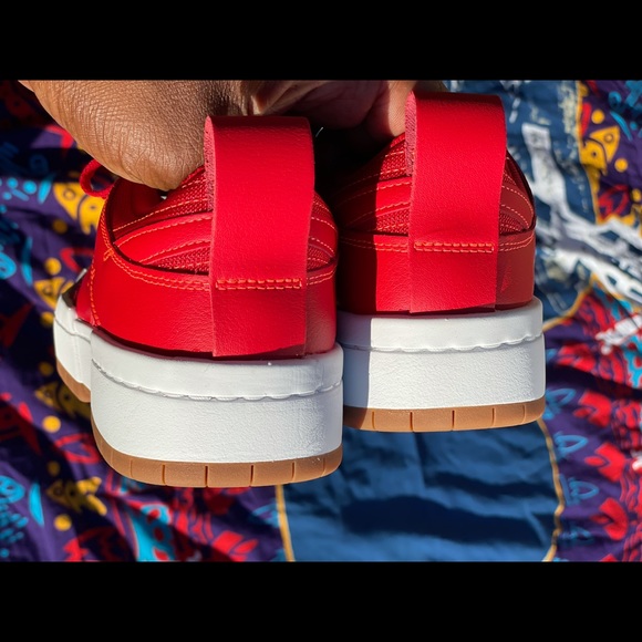 Women’s Nike dunk low disrupt red gum - 8 1/2 - Picture 5 of 8